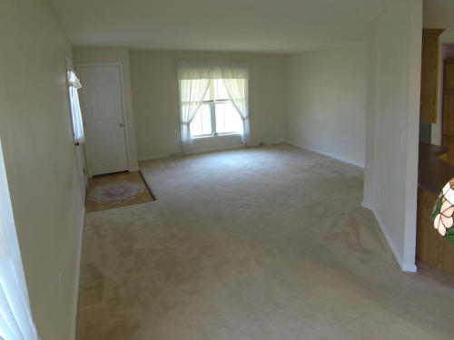 Living Room from Northeast corner of house