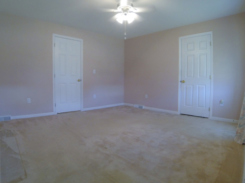 master bedroom south and east walls